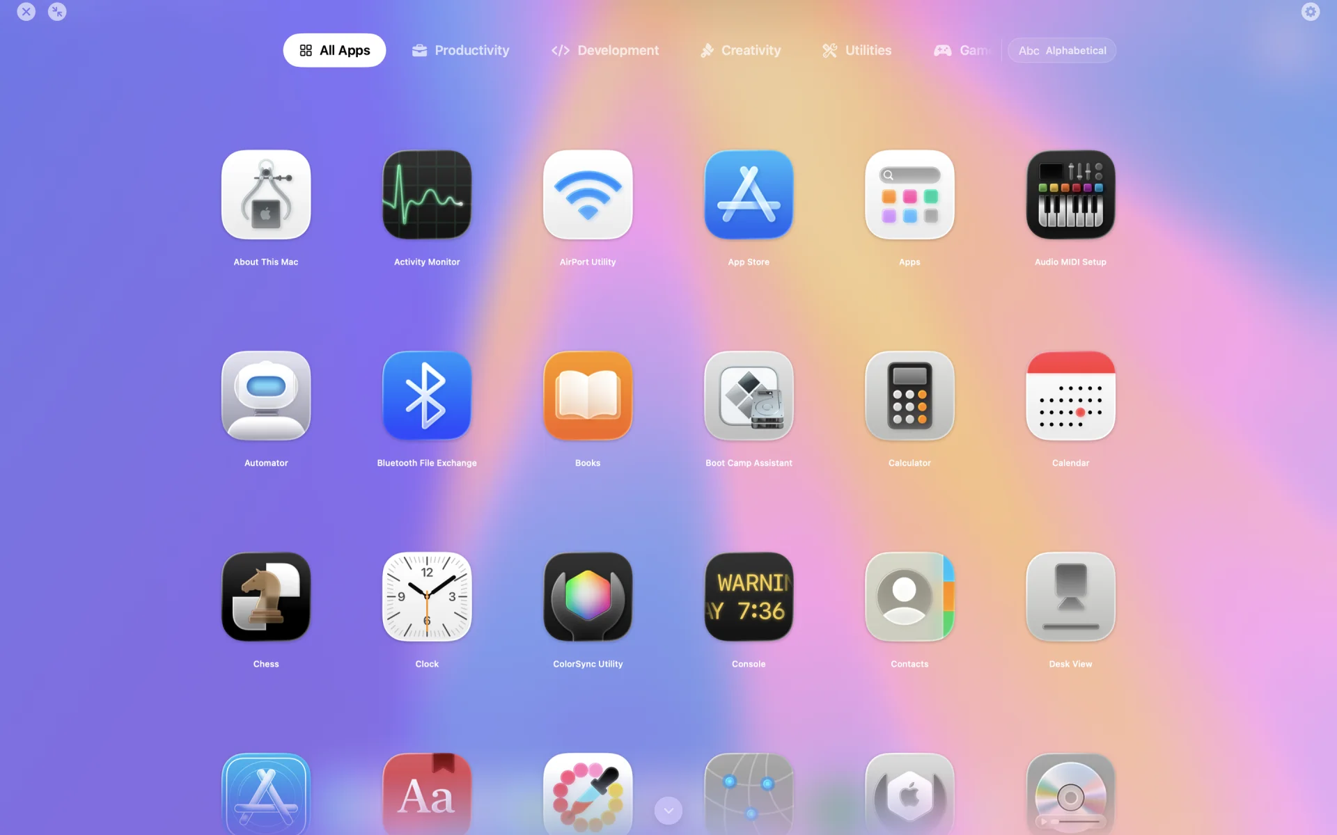 LaunchGrid in action