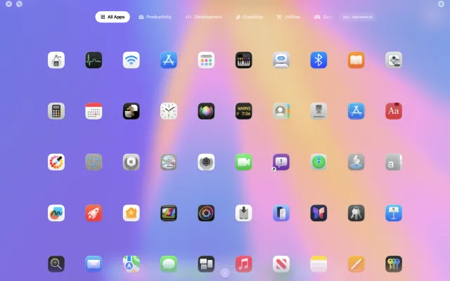 LaunchGrid in action