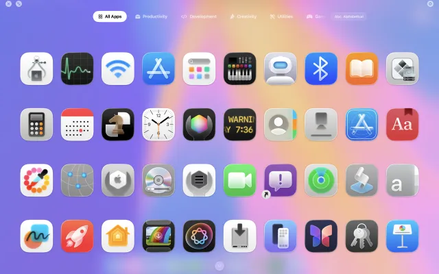 LaunchGrid in action